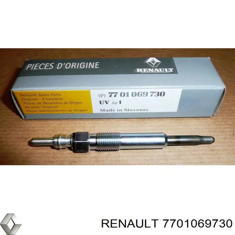 Do koszyka 7701069730 Renault (RVI) Świeca żarowa