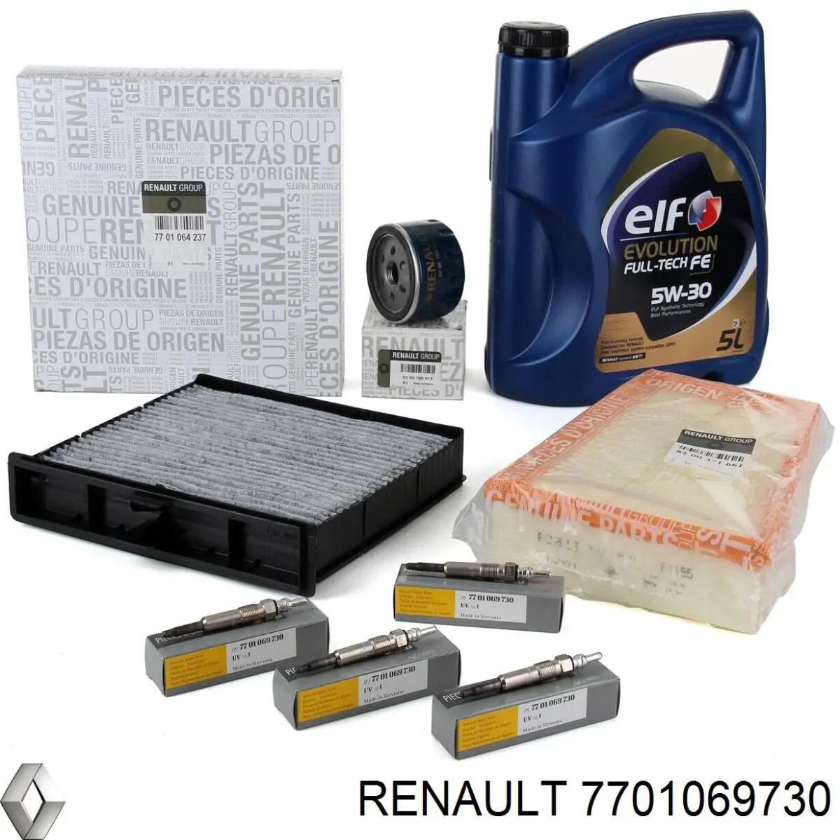 Świeca żarowa Renault (RVI) 7701069730 cena, od 10,09 USD