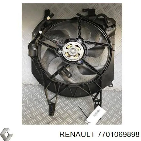 Wentylator elektryczny układu chłodzenia kompletny (silnik+wirnik) Renault (RVI) 7701069898 cena, od 100,45 USD