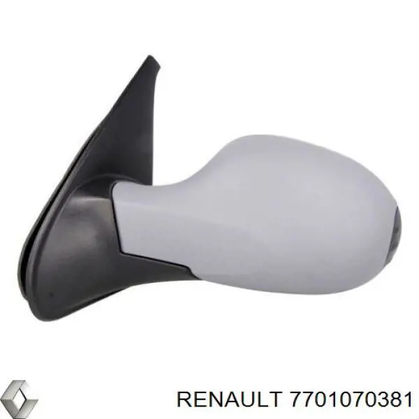 7701070381 Renault (RVI) Lusterko wsteczne lewe