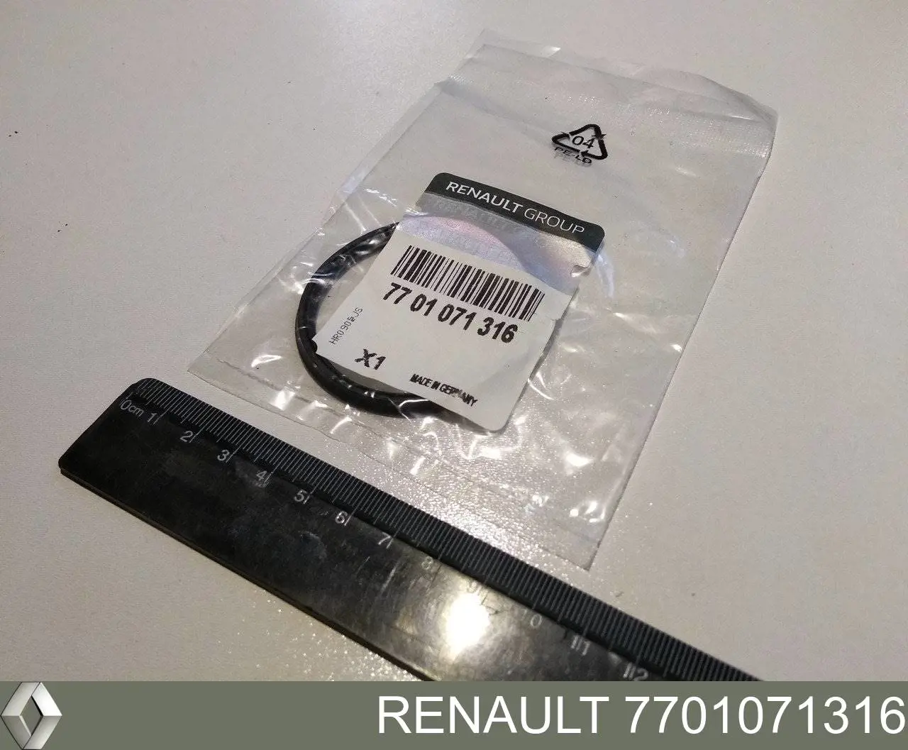 Uszczelka turbiny, wkładka elastyczna Renault (RVI) 7701071316 cena, od 9,69 USD