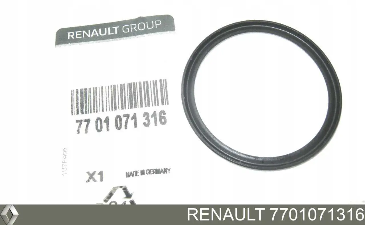 Do koszyka 7701071316 Renault (RVI) Uszczelka turbiny, wkładka elastyczna