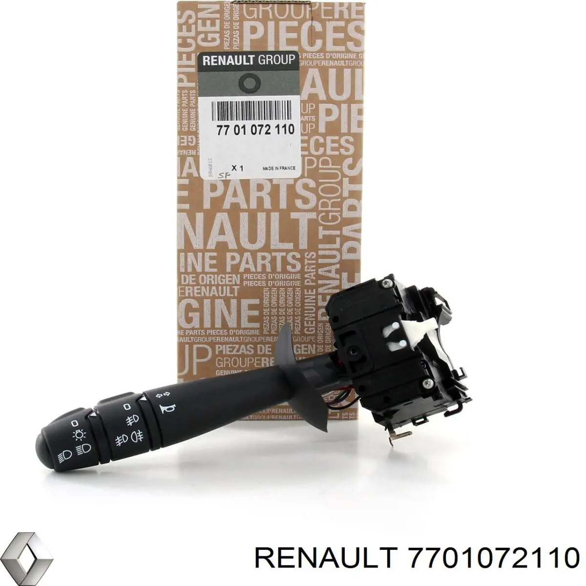 Przełącznik zespolony lewy Renault (RVI) 7701072110 cena, od 24,04 USD
