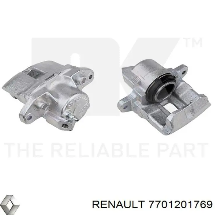 Zacisk hamulcowy przedni lewy Renault (RVI) 7701201769 cena, od 56,18 USD