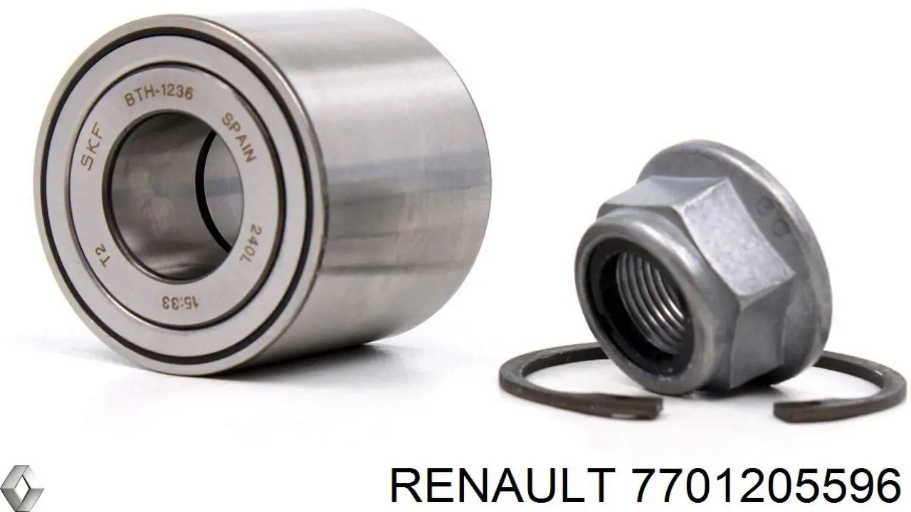 Lożysko piasty tylnej Renault (RVI) 7701205596 cena, od 17,47 USD