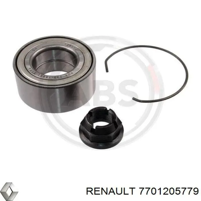 Do koszyka 7701205779 Renault (RVI) Łożysko piasty przedniej