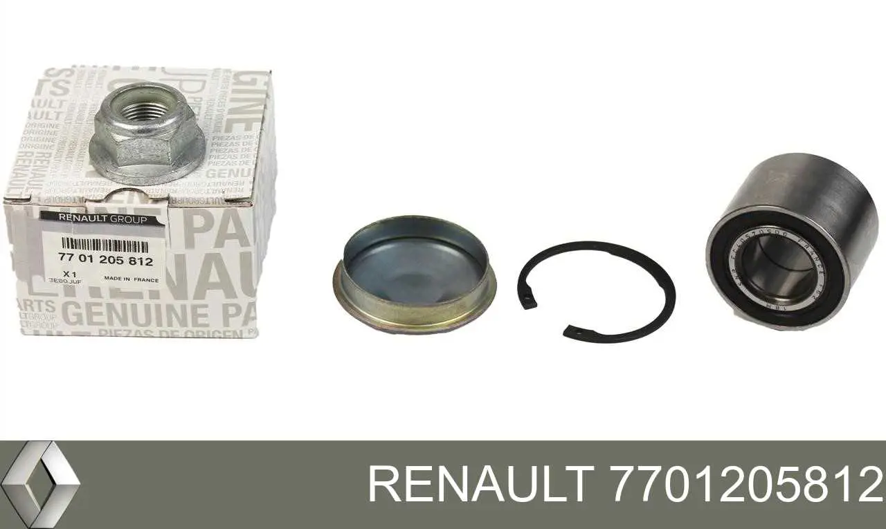 7701205812 Renault (RVI) Lożysko piasty tylnej