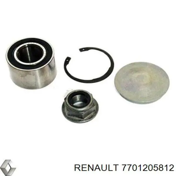 Do koszyka 7701205812 Renault (RVI) Lożysko piasty tylnej