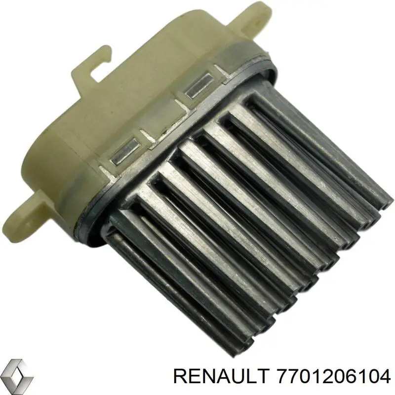 Do koszyka 7701206104 Renault (RVI) Rezystor wentylatora nagrzewnicy (ogrzewacza kabiny)