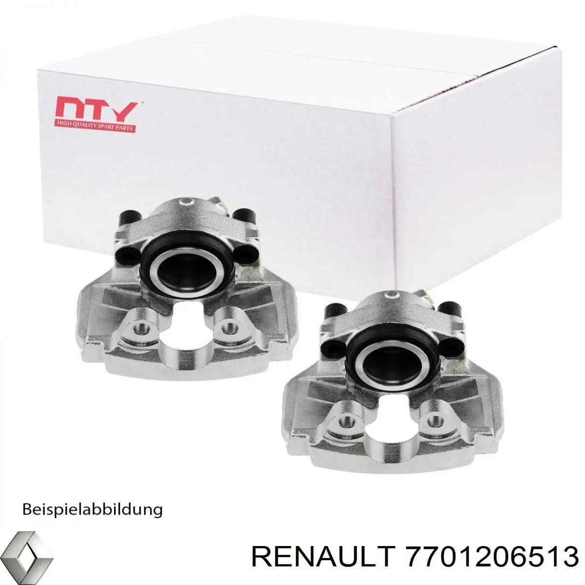 7701206513 Renault (RVI) Zacisk hamulcowy tylny lewy
