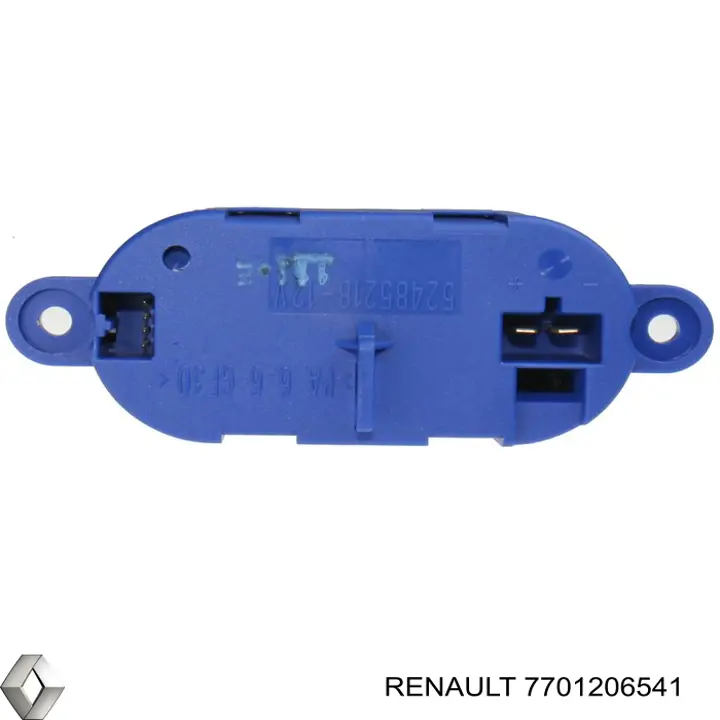 Rezystor wentylatora nagrzewnicy (ogrzewacza kabiny) Renault (RVI) 7701206541 cena, od 46,52 USD