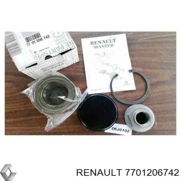 7701206742 Renault (RVI) Lożysko piasty tylnej