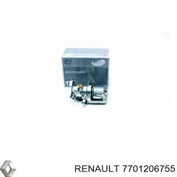 7701206755 Renault (RVI) Zacisk hamulcowy tylny prawy
