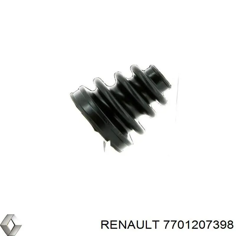Do koszyka 7701207398 Renault (RVI) Osłona przegubu homokinetycznego półosi przedniej wewnętrzna