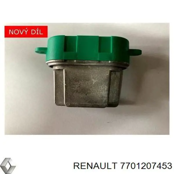 Rezystor wentylatora nagrzewnicy (ogrzewacza kabiny) Renault (RVI) 7701207453 cena, od 57,85 USD