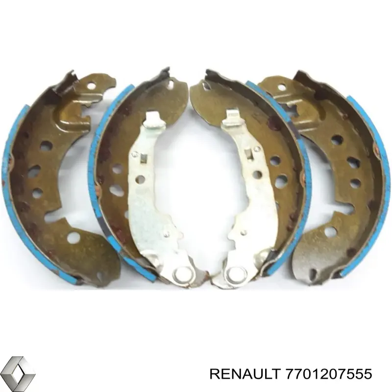 Klocki hamulcowe tylne bębnowe Renault (RVI) 7701207555 cena, od 27,00 USD