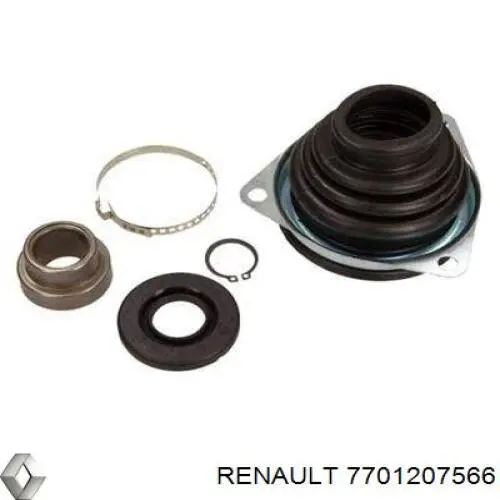 Osłona przegubu homokinetycznego półosi przedniej wewnętrzny lewy Renault (RVI) 7701207566 cena, od 13,69 USD