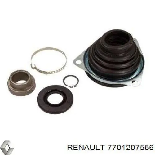 Do koszyka 7701207566 Renault (RVI) Osłona przegubu homokinetycznego półosi przedniej wewnętrzny lewy