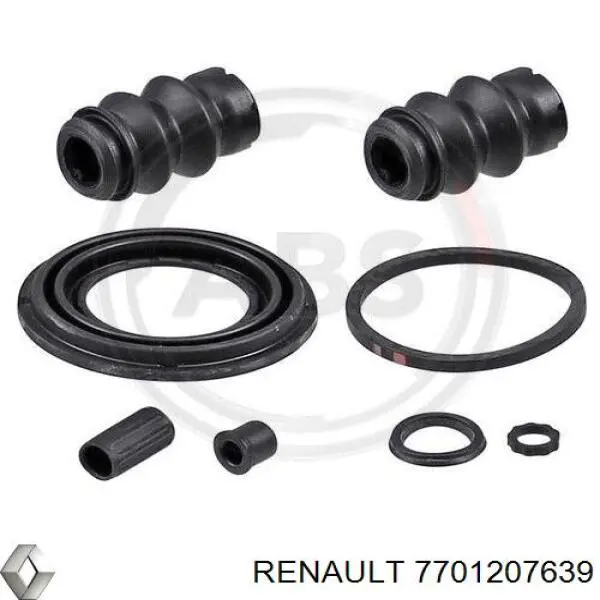 7701207639 Renault (RVI) Zestaw naprawczy zacisku hamulcowego tylnego