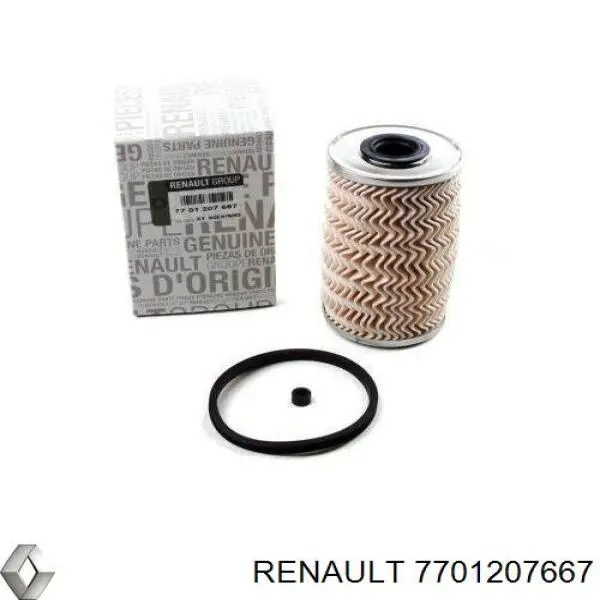 Filtr paliwa Renault (RVI) 7701207667