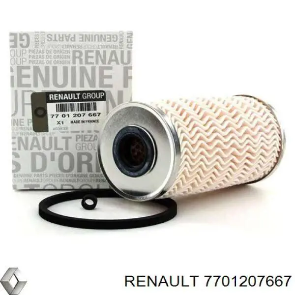 Filtr paliwa Renault (RVI) 7701207667 cena, od 14,03 USD