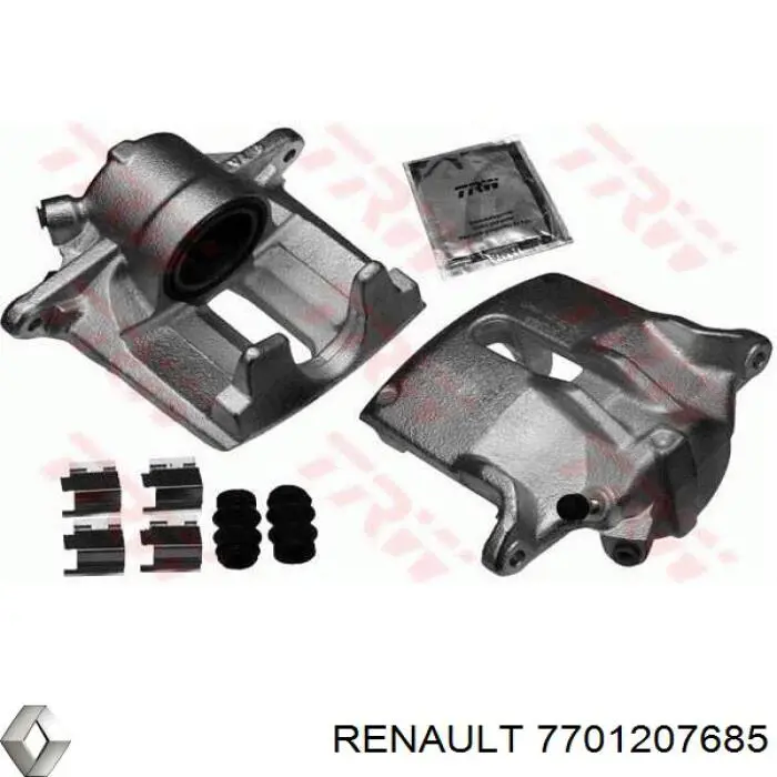 7701207685 Renault (RVI) Zacisk hamulcowy przedni lewy