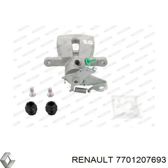 Do koszyka 7701207693 Renault (RVI) Zacisk hamulcowy tylny lewy