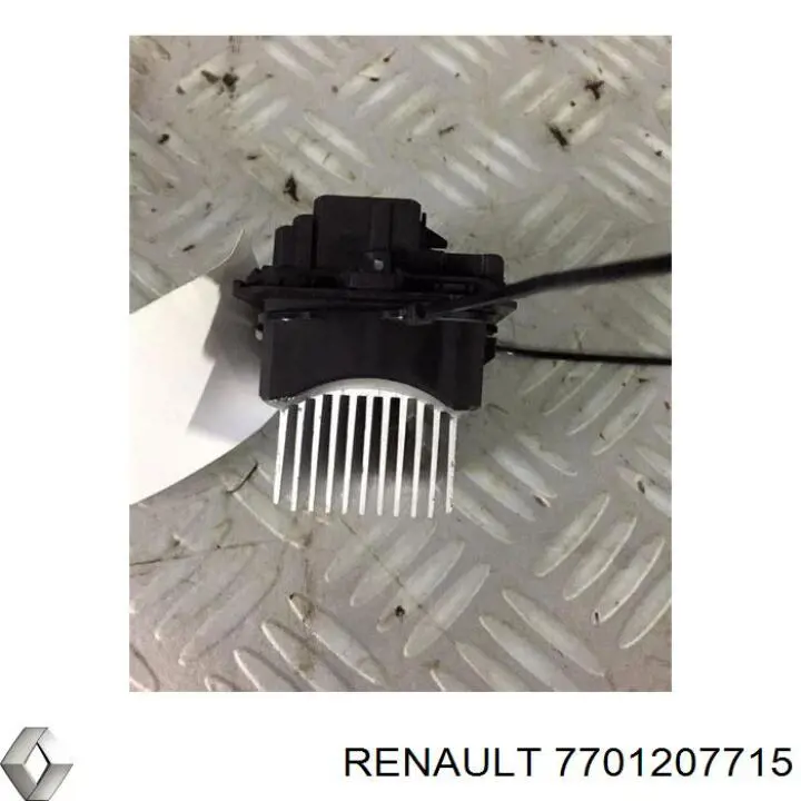 7701207715 Renault (RVI) Podgrzewacz elektryczny powietrza układu ogrzewania salonu