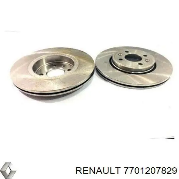 7701207829 Renault (RVI) Tarcza hamulcowa przednia