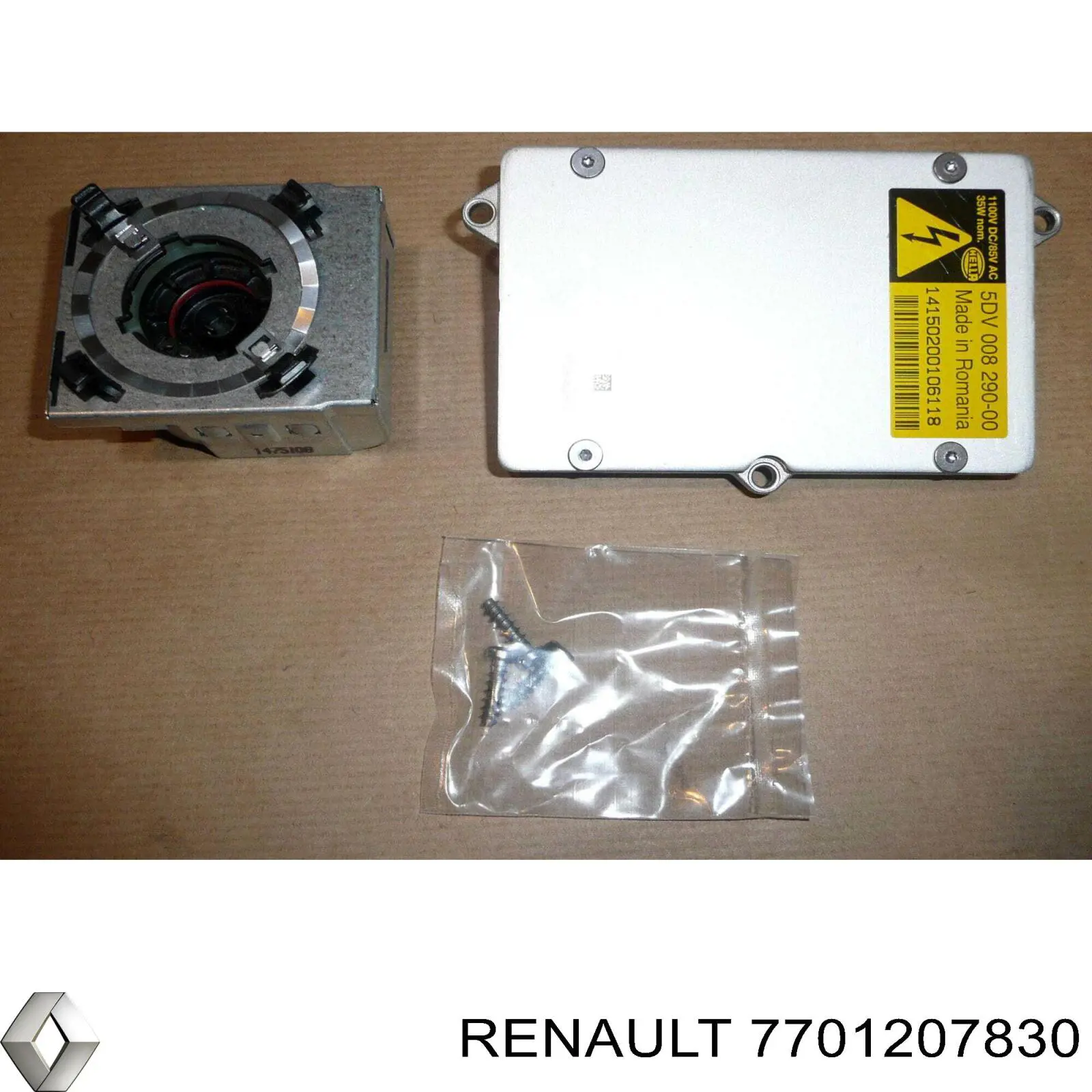 Do koszyka 7701207830 Renault (RVI) Urządzenie zapłonowe (ksenon)