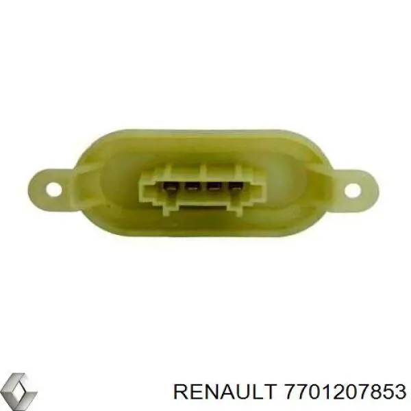 Rezystor wentylatora nagrzewnicy (ogrzewacza kabiny) Renault (RVI) 7701207853 cena, od 16,44 USD
