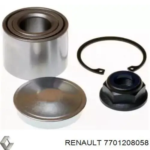 7701208058 Renault (RVI) Lożysko piasty tylnej