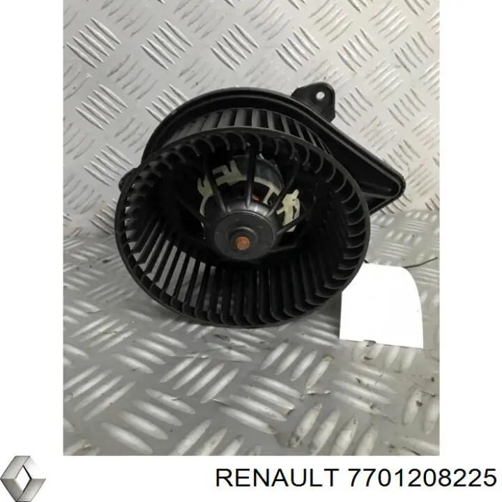 Do koszyka 7701208225 Renault (RVI) Silniczek wentylatora nagrzewnicy (ogrzewacza wnętrza)