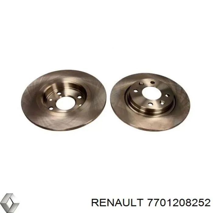Tarcza hamulcowa przednia Renault (RVI) 7701208252 cena, od 38,37 USD