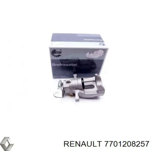 Do koszyka 7701208257 Renault (RVI) Zacisk hamulcowy tylny prawy