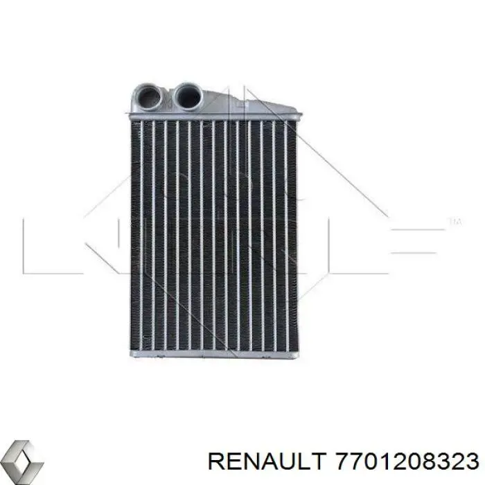 Chłodnica nagrzewnicy (ogrzewacza) Renault (RVI) 7701208323 cena, od 52,78 USD