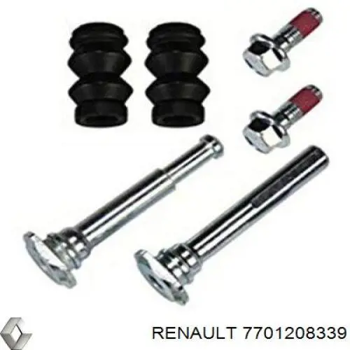 Zestaw naprawczy zacisku hamulcowego przedniego Renault (RVI) 7701208339 cena, od 14,92 USD