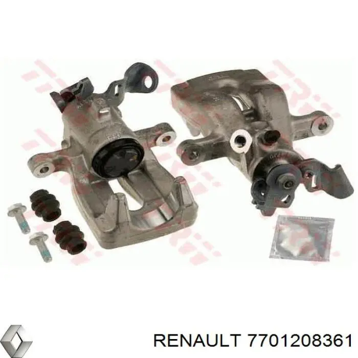 7701208361 Renault (RVI) Zacisk hamulcowy tylny lewy