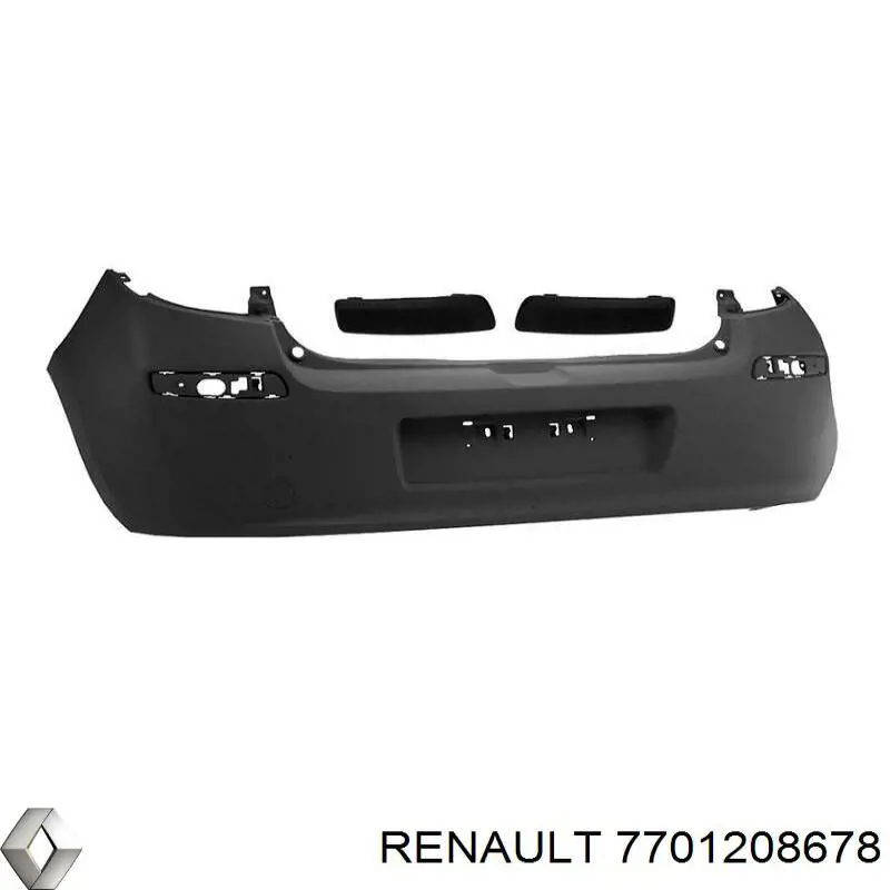 Zderzak tylny Renault Clio 3 (BR01, CR01)