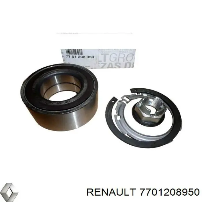 Łożysko piasty przedniej Renault (RVI) 7701208950 cena, od 30,98 USD
