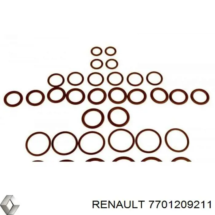 Uszczelka pierścieniowa rury klimatyzacji Renault (RVI) 7701209211 cena, od 22,91 USD