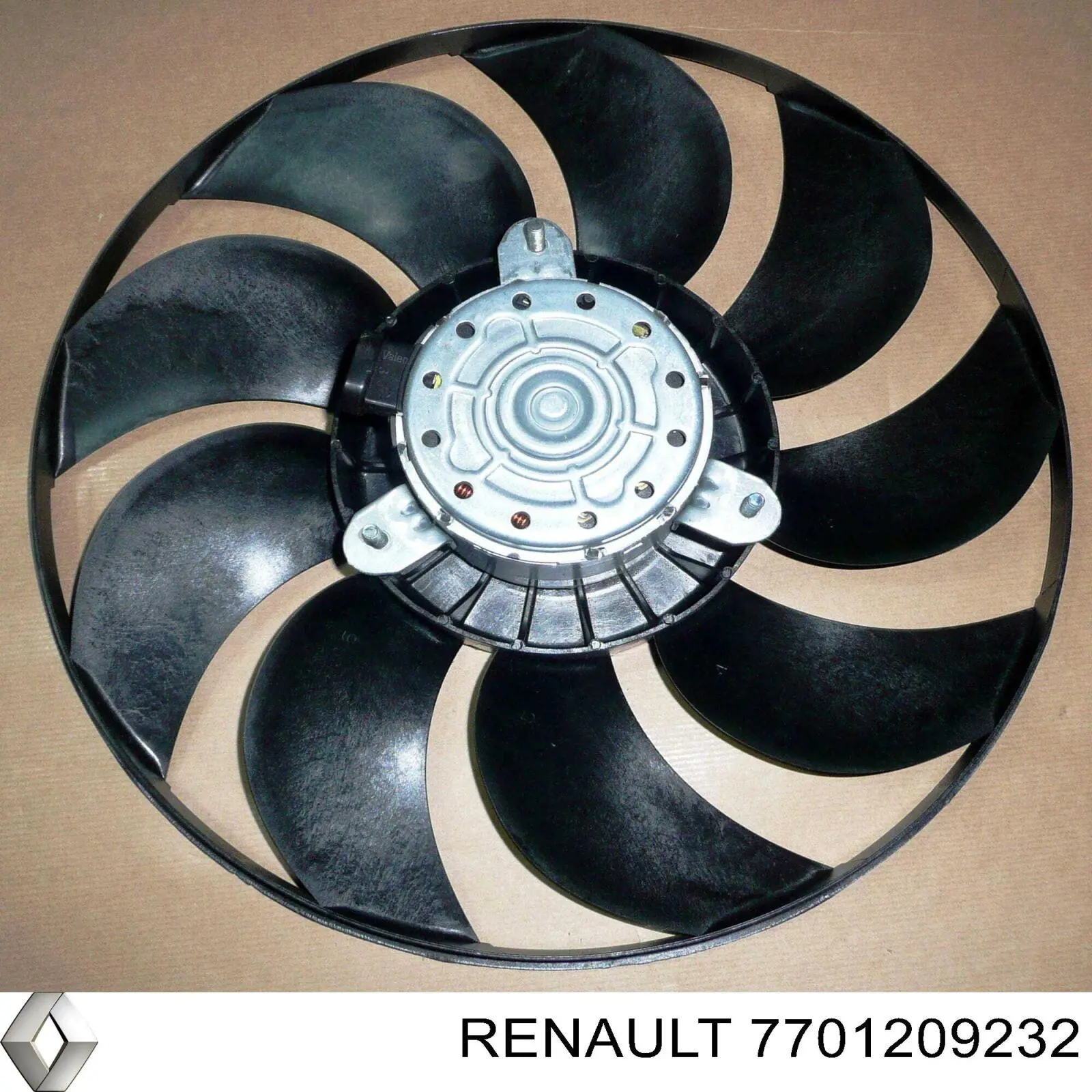 Wentylator elektryczny układu chłodzenia kompletny (silnik+wirnik) Renault (RVI) 7701209232 cena, od 95,38 USD