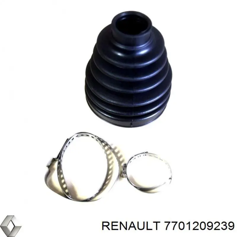 Osłona przegubu homokinetycznego półosi przedniej zewnętrzna Renault (RVI) 7701209239 cena, od 17,53 USD