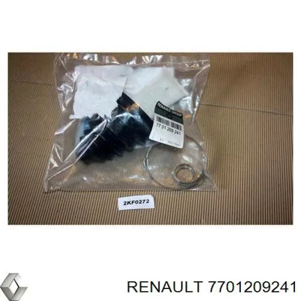 Osłona przegubu homokinetycznego półosi przedniej zewnętrzna Renault (RVI) 7701209241 cena, od 20,92 USD