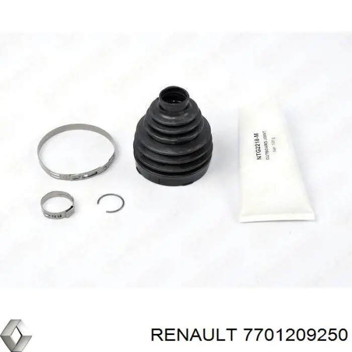 Do koszyka 7701209250 Renault (RVI) Osłona przegubu homokinetycznego półosi przedniej zewnętrzna