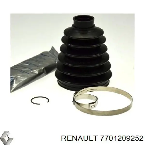 7701209252 Renault (RVI) Osłona przegubu homokinetycznego półosi przedniej zewnętrzna