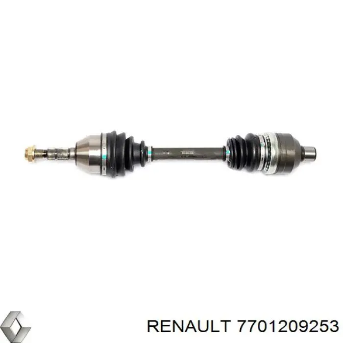Do koszyka 7701209253 Renault (RVI) Osłona przegubu homokinetycznego półosi przedniej wewnętrzna