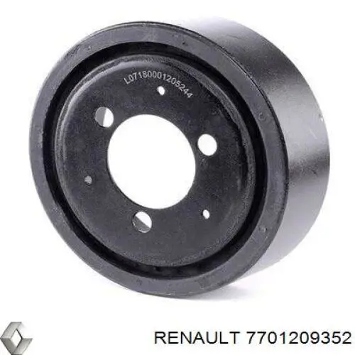 Przegub elastyczny (wg kodów 124 411 00 15, 03918) Renault (RVI) 7701209352 cena, od 80,22 USD