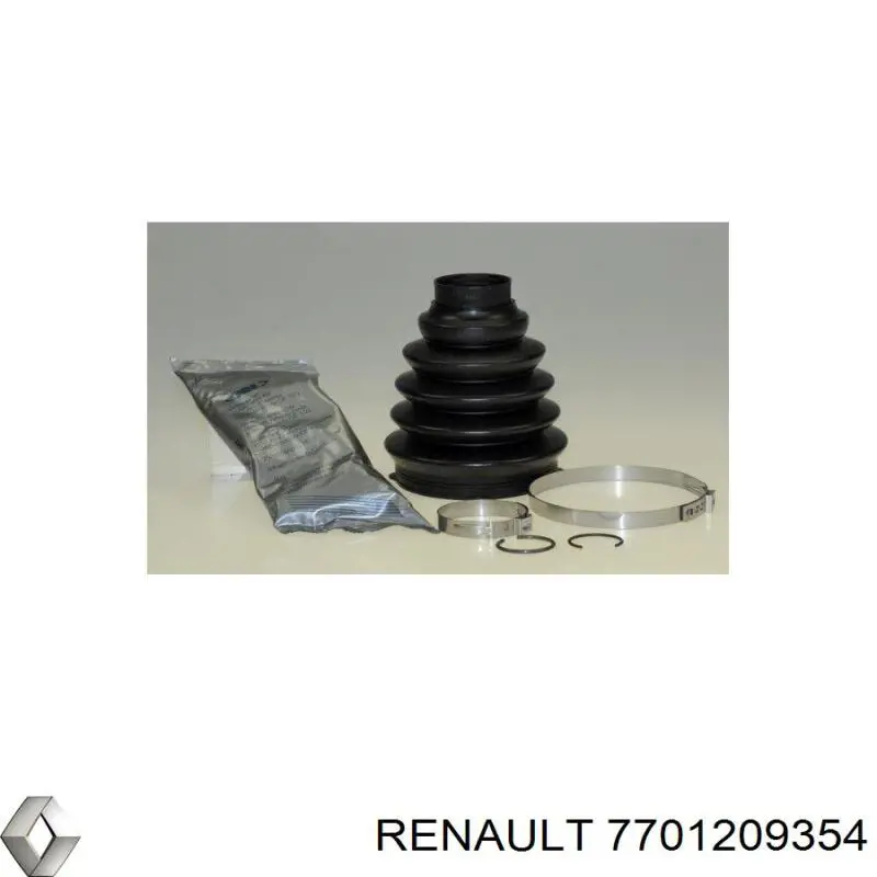 Osłona przegubu homokinetycznego półosi przedniej zewnętrzna Renault (RVI) 7701209354 cena, od 6,87 USD