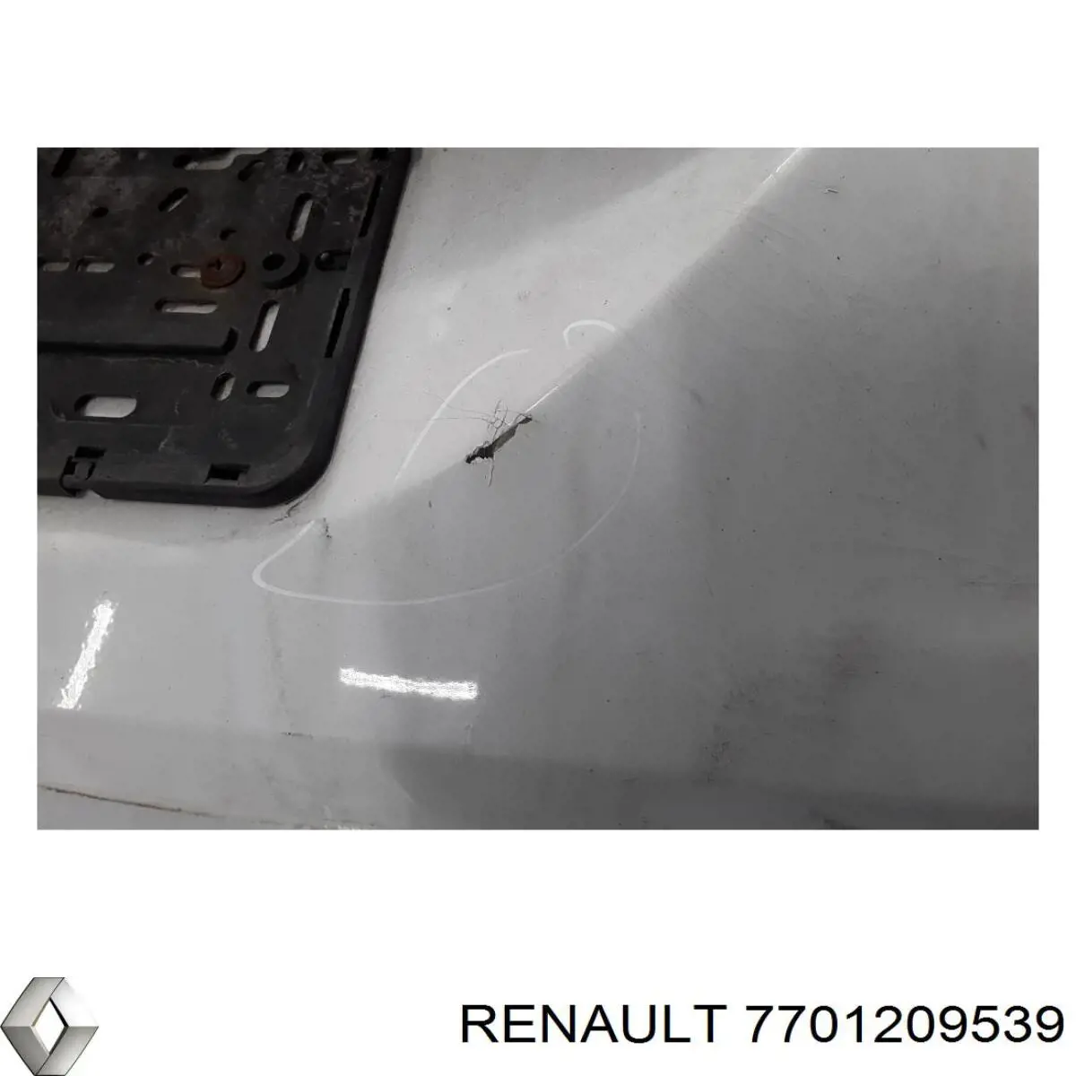Do koszyka 7701209539 Renault (RVI) Zderzak tylny